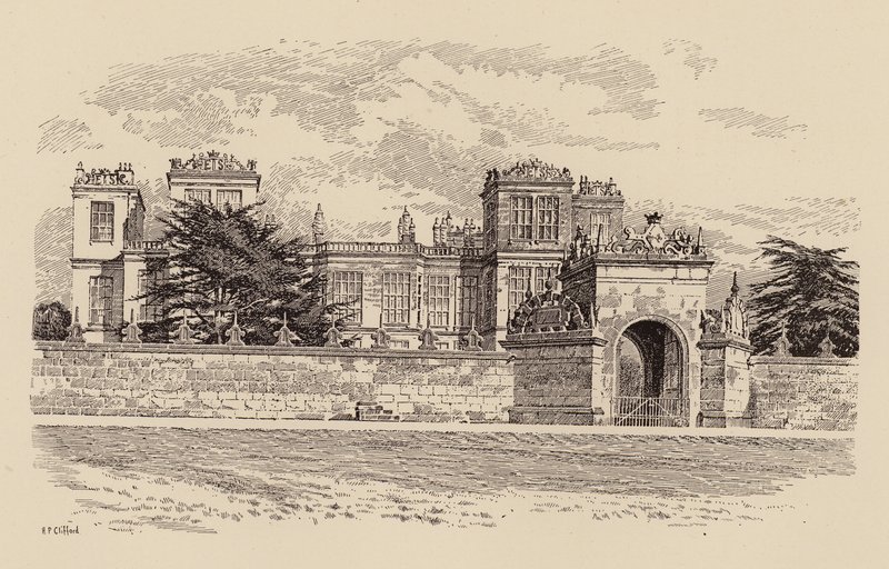 Hardwick Hall, Derbyshire da Harry Percy Clifford