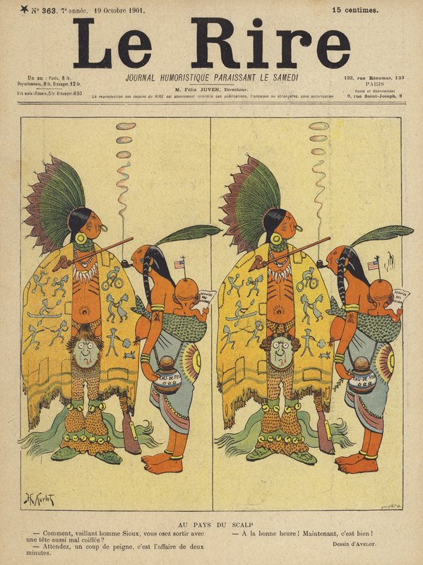 Illustrazione per Le Rire da Henri Avelot