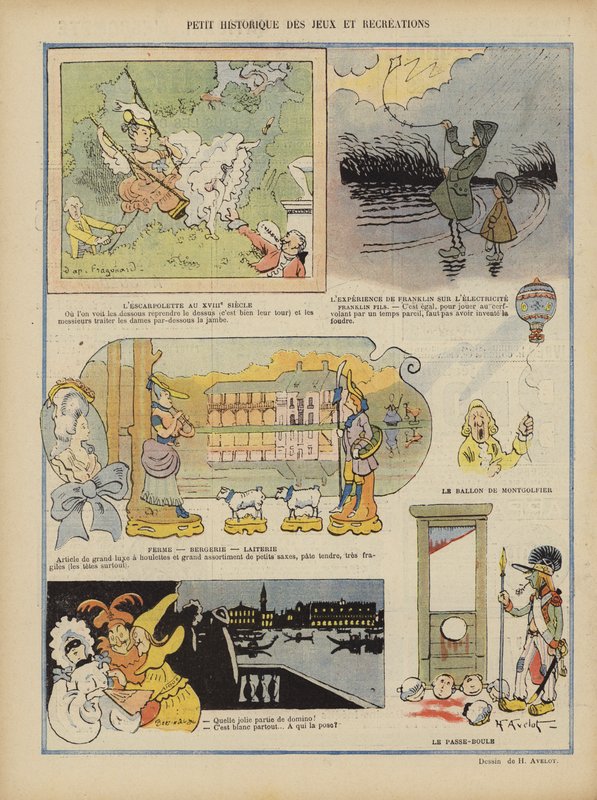 Illustrazione per Le Rire da Henri Avelot