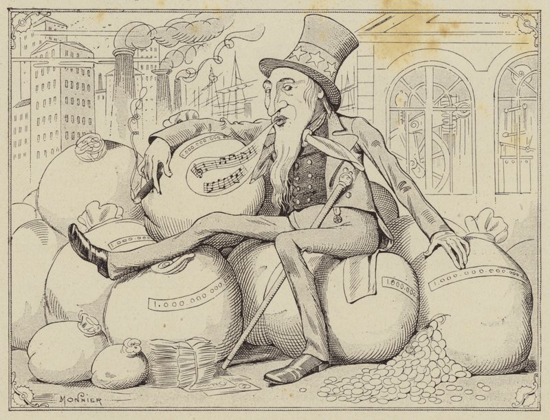 Zio Sam da Henri Bonaventure (after) Monnier