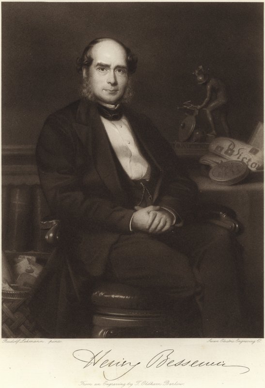 Sir Henry Bessemer da Henri Lehmann