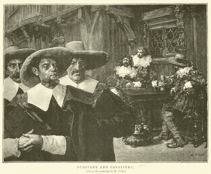 Puritani e cavalieri da Henri Pille