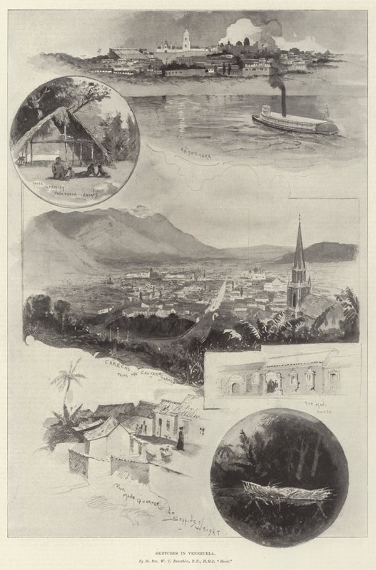 Schizzi in Venezuela da Henry Charles Seppings Wright
