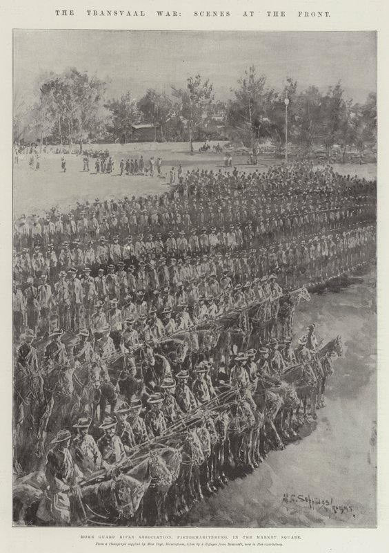 La guerra del Transvaal, scene al fronte da Henry Charles Seppings Wright