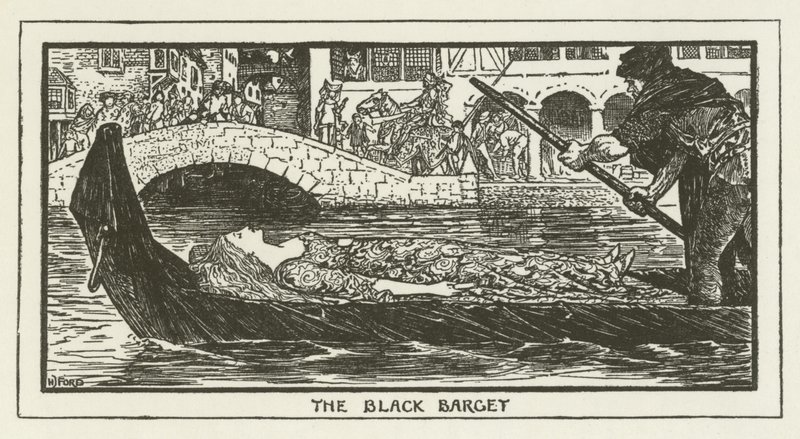 La Barca Nera da Henry Justice Ford
