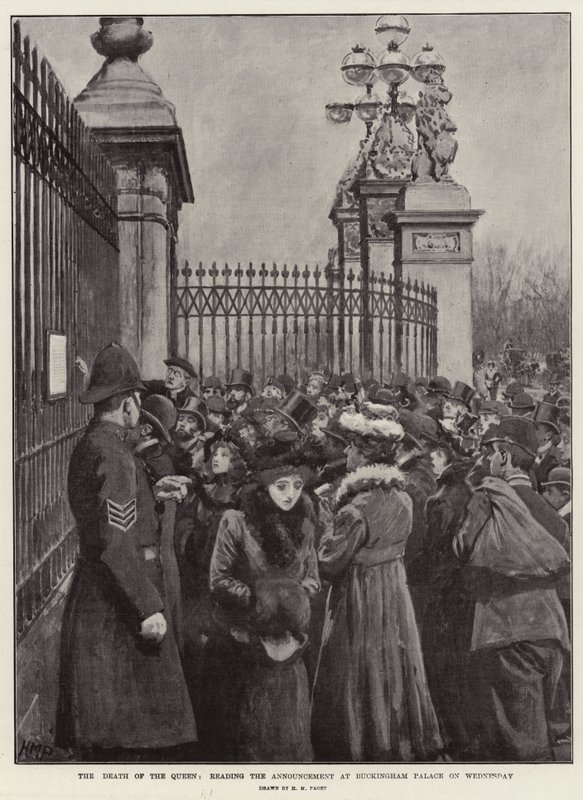 La morte della regina, lettura dell