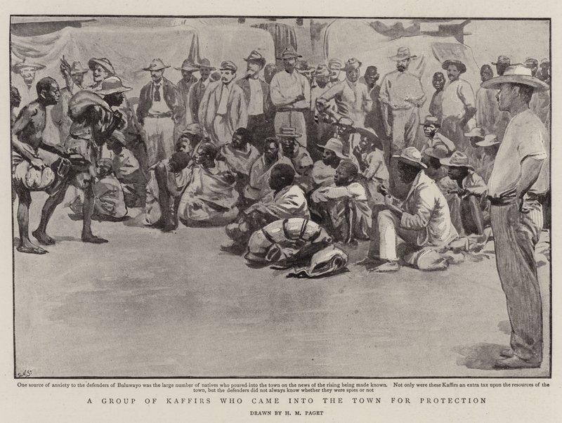 La difesa di Buluwayo da Henry Marriott Paget