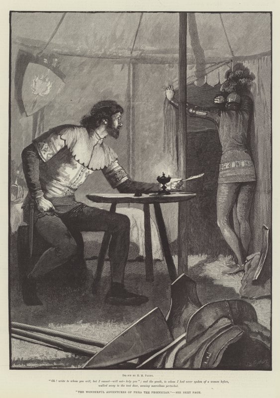 Le meravigliose avventure di Phra il Fenicio da Henry Marriott Paget