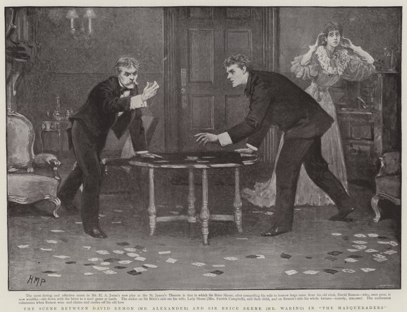 La scena tra David Remon e Sir Brice Skene in 