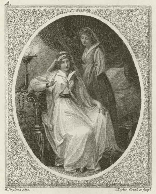 Scena da Otello, di William Shakespeare da Henry Singleton