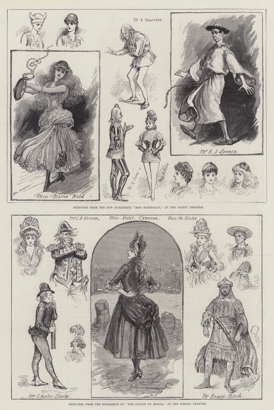 Teatro a Londra da Henry Stephen Ludlow