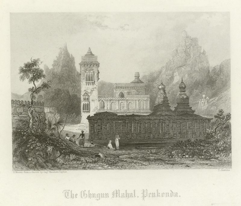 Il Ghugun Mahal, Penukonda, India da Henry Warren