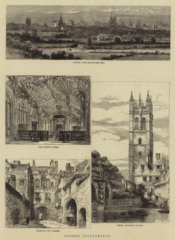 Oxford illustrato da Henry William Brewer