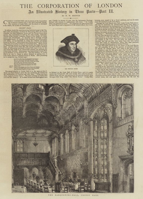 La Corporazione di Londra da Henry William Brewer