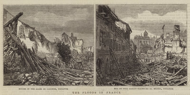 Le Inondazioni in Francia da Henry William Brewer