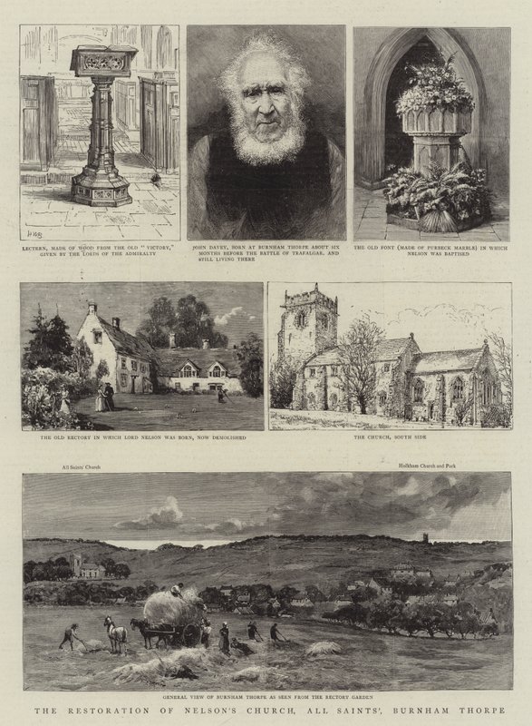 Il restauro della chiesa di Nelson, All Saints