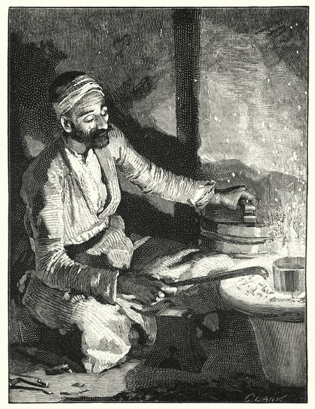 Un orefice orientale da Henry Andrew Harper