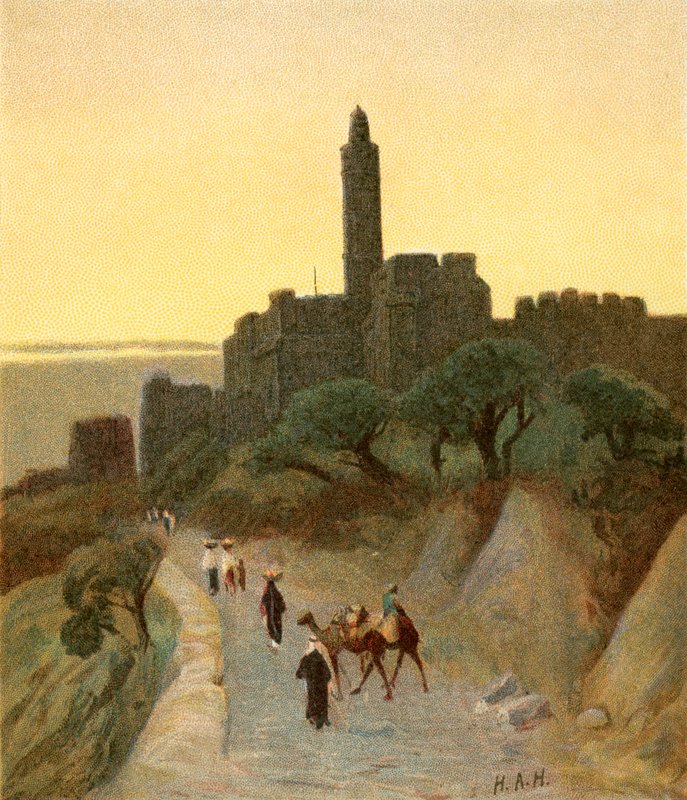 Gerusalemme, Torre di Davide da Henry Andrew Harper