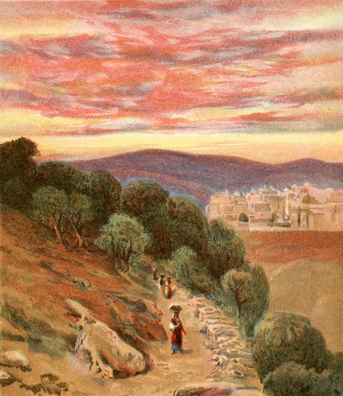 Monte degli Ulivi e Gerusalemme da Henry Andrew Harper