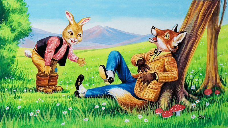 Fratel Coniglietto e Fratel Volpe da Henry Charles Fox