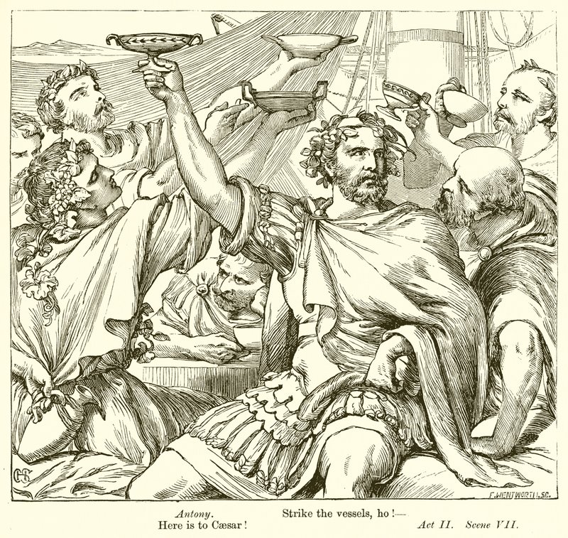 Antonio e Cleopatra da Henry Courtney Selous