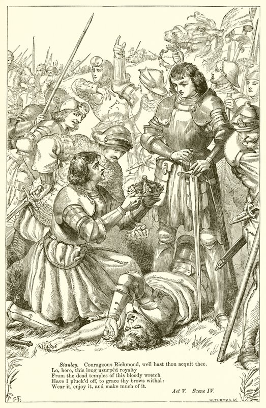 Re Riccardo III da Henry Courtney Selous