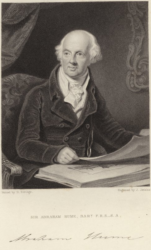 Sir Abraham Hume da Henry Edridge