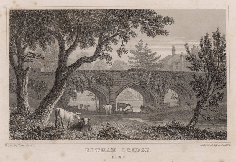 Ponte di Eltham, Kent da Henry Gastineau