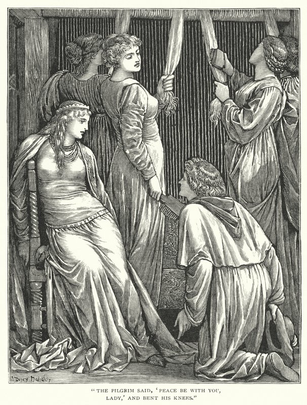 Il Bastone e il Sigillo (incisione) da Henry Holiday