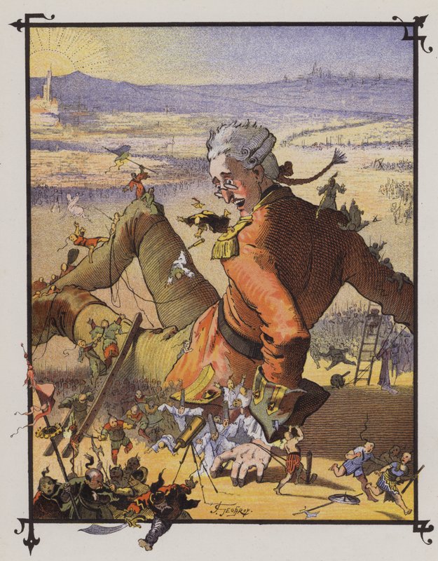 Gulliver a Lilliput da Henri Jules Jean Geoffroy
