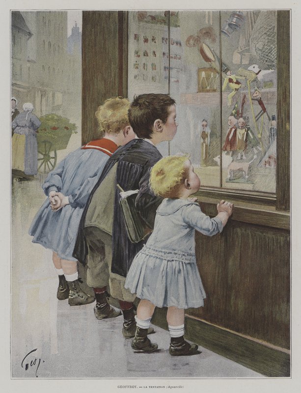Tentazione da Henri Jules Jean Geoffroy