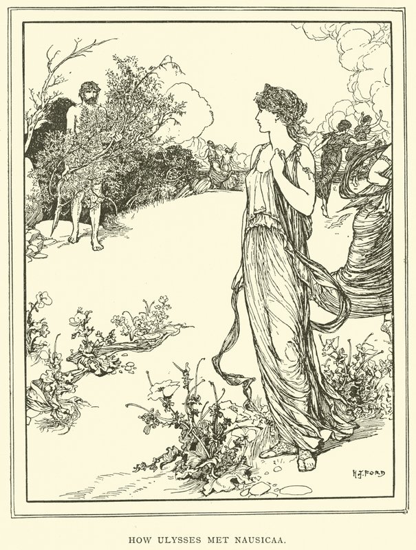 Come Ulisse incontrò Nausicaa da Henry Justice Ford