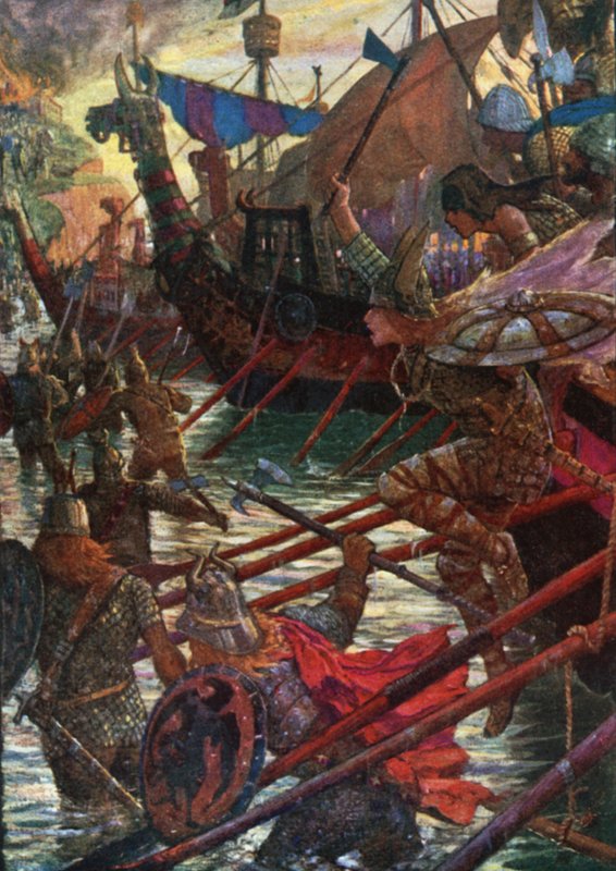 Lo Sbarco dei Danesi da Henry Justice Ford