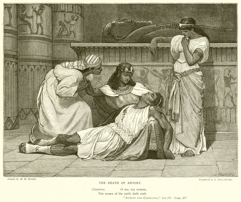 Antonio e Cleopatra da Henry Marriott Paget