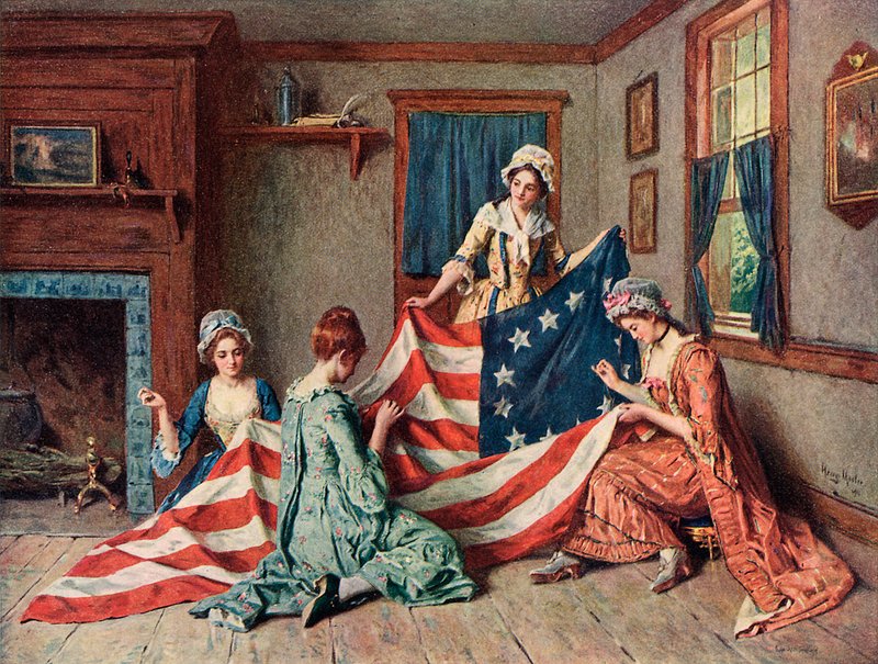 Nascita della bandiera da Henry Mosler