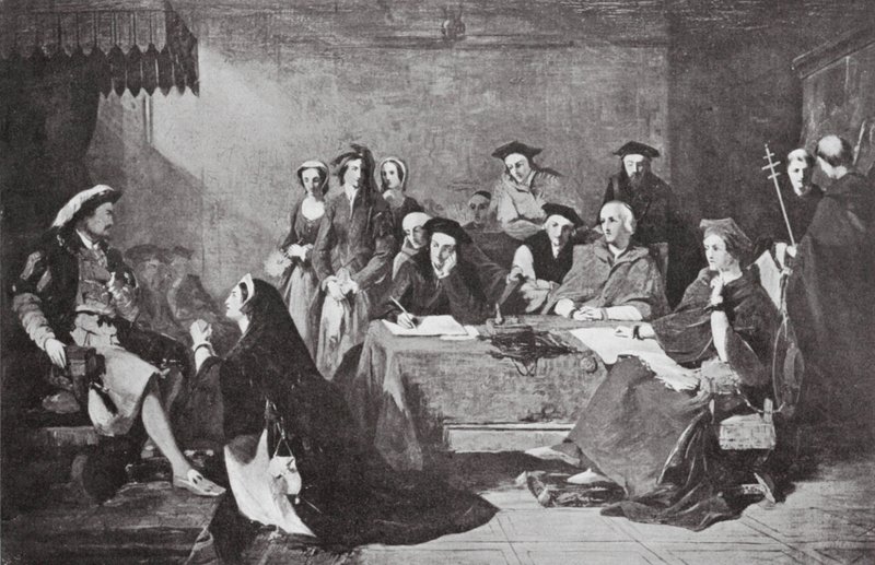 Il Processo di Caterina Howard da Henry Nelson (after) O