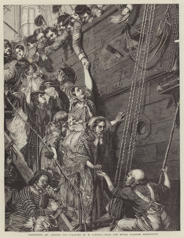 Verso est, agosto 1857 da Henry O