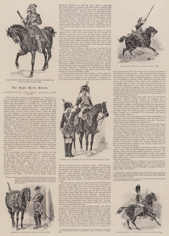 Le Guardie Reali a Cavallo da Henry Payne