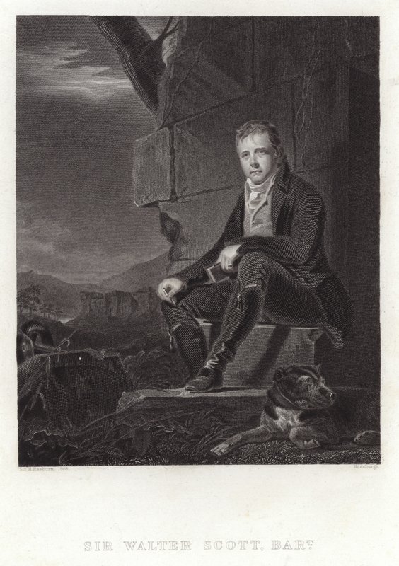 Ritratto di Sir Walter Scott da Henry Raeburn