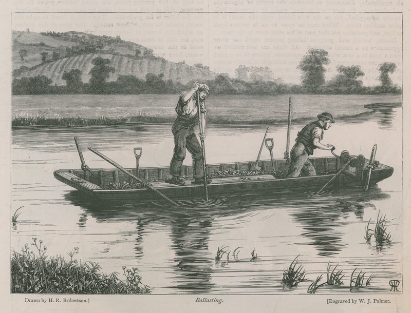 Zavorramento sul fiume Tamigi da Henry Robert Robertson