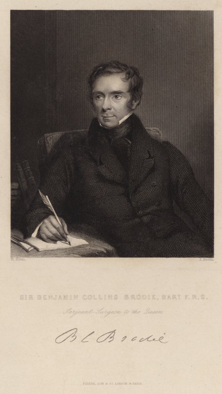 Ritratto di Sir Benjamin Collins Brodie da Henry Room