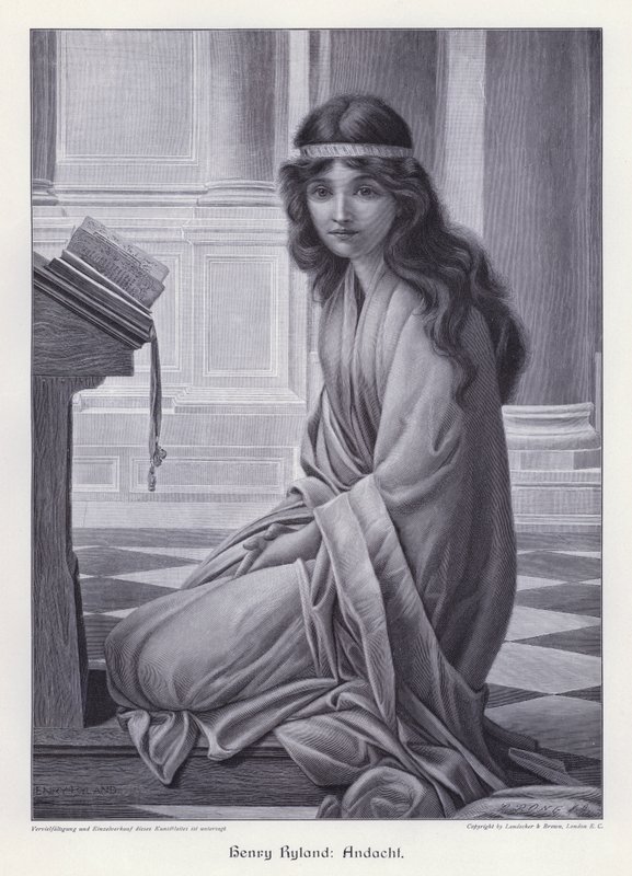 Preghiera da Henry Ryland
