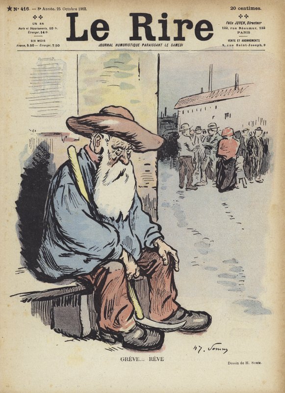 Illustrazione per Le Rire da Henry Somm