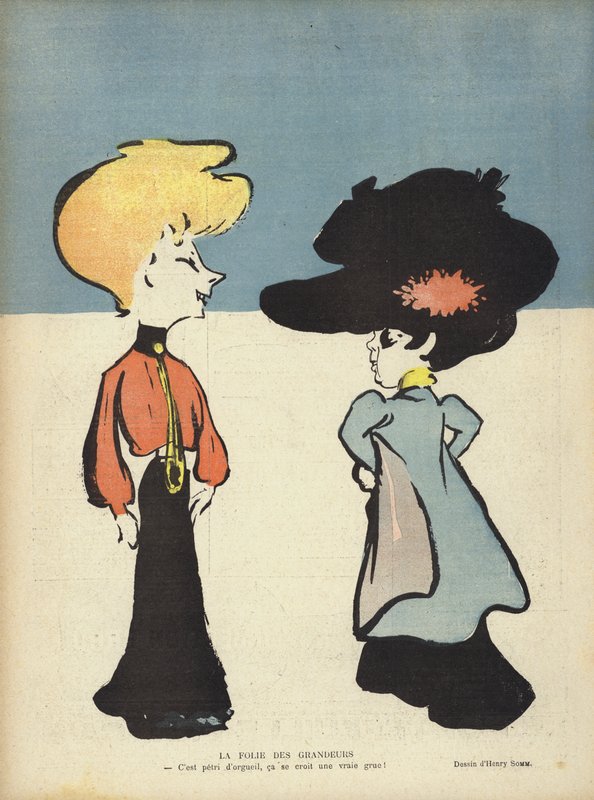 Illustrazione per Le Rire da Henry Somm