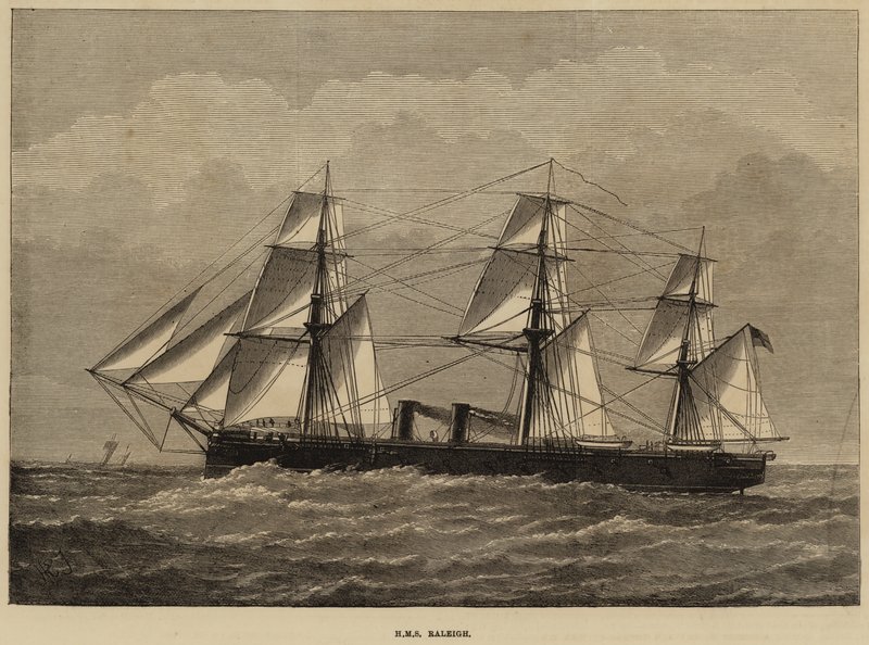 HMS Raleigh da Henry Spernon Tozer