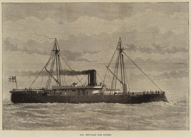 HM Iron-Clad Ram Rupert da Henry Spernon Tozer