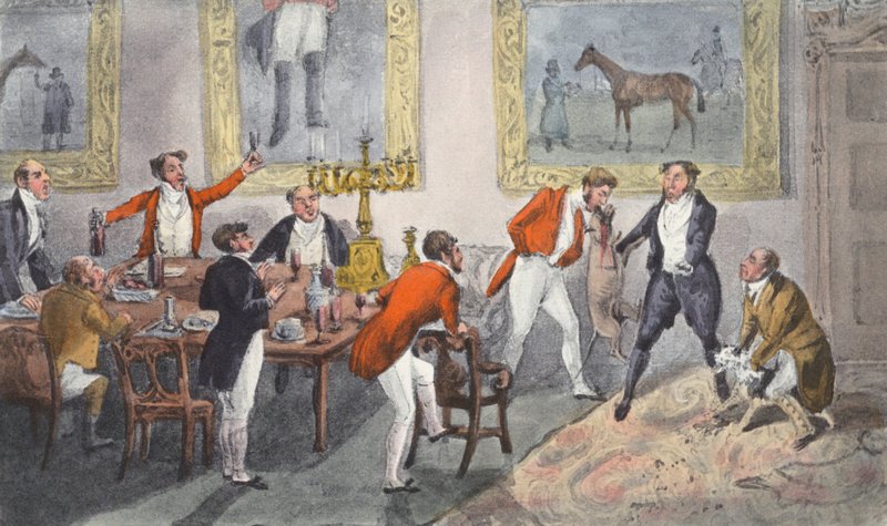 Sangue e il bulldog da Henry Thomas (after) Alken
