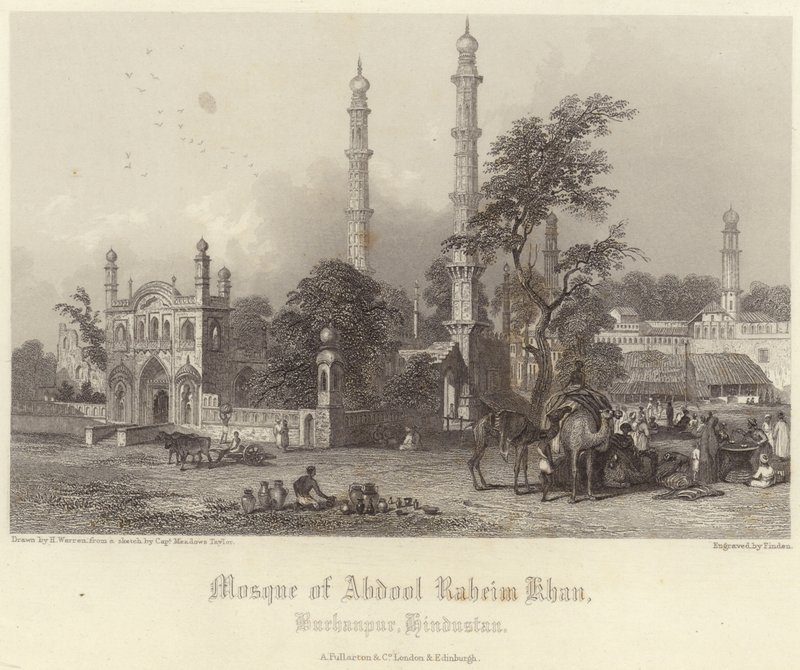 Moschea di Abdul Raheim Khan da Henry Warren