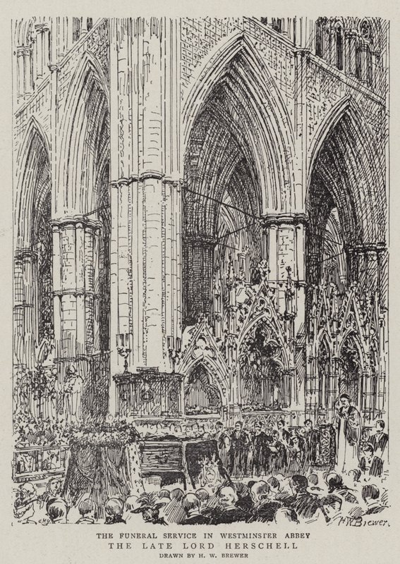 Il defunto Lord Herschell da Henry William Brewer