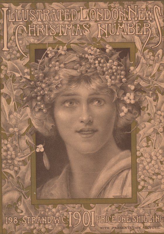 Illustrated London News, illustrazione di copertina, 1901 da Herbert Gandy